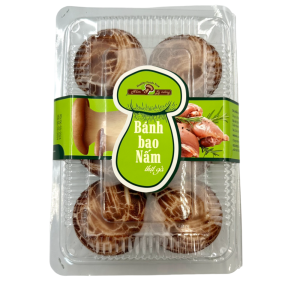 Bánh Bao Nấm Thịt Gà 300g