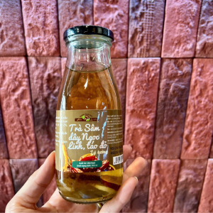 Trà Sâm Dây Ngọc Linh, Táo Đỏ Lý Tưởng Uống Liền 300ml - Ảnh 2