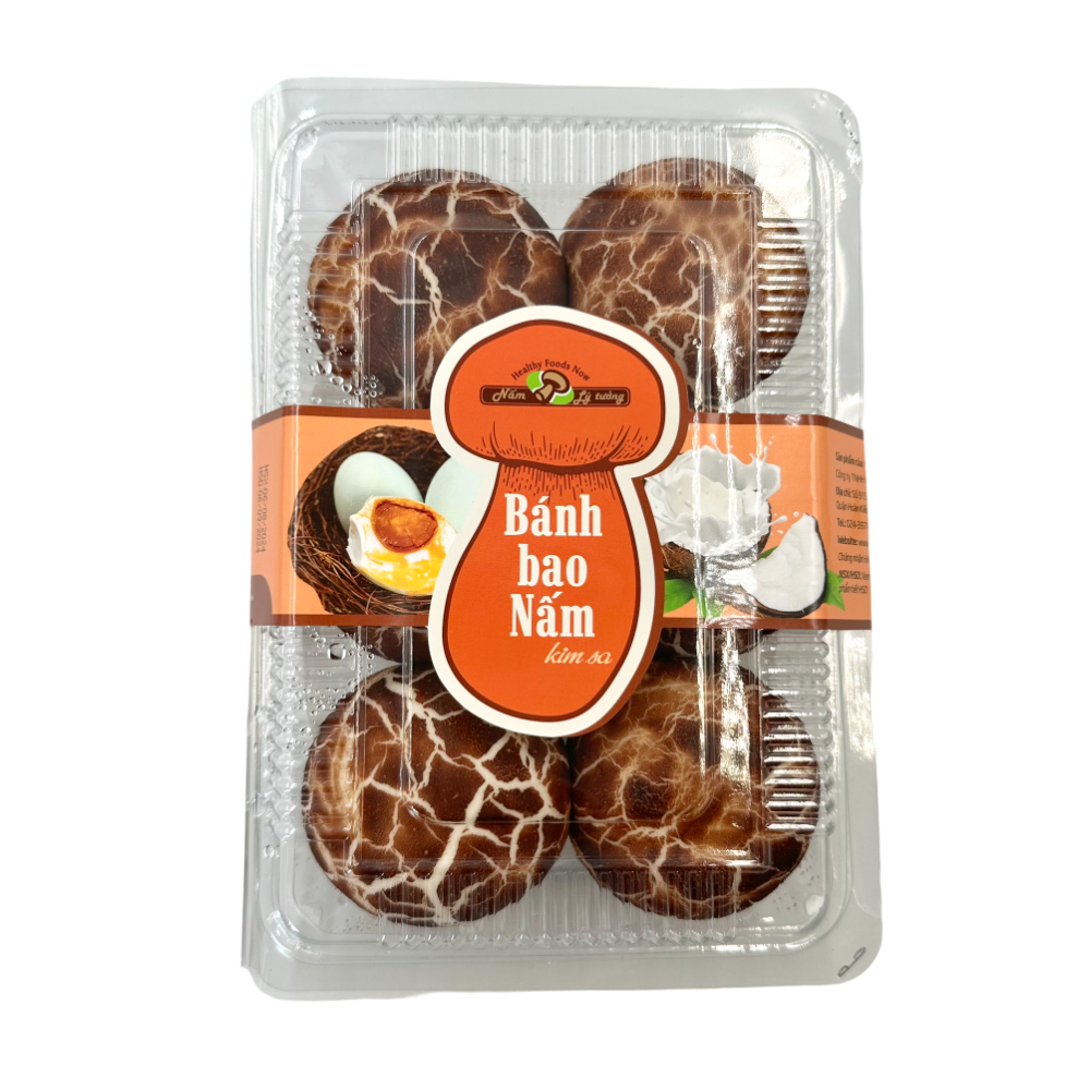 Bánh Bao Nấm Kim Sa 300g