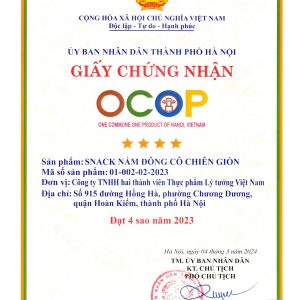 Snack Nấm Đông Cô Chiên Giòn 50g - Ảnh 5