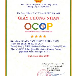 Snack Nấm Hương Chiên Giòn 30g - Ảnh 5