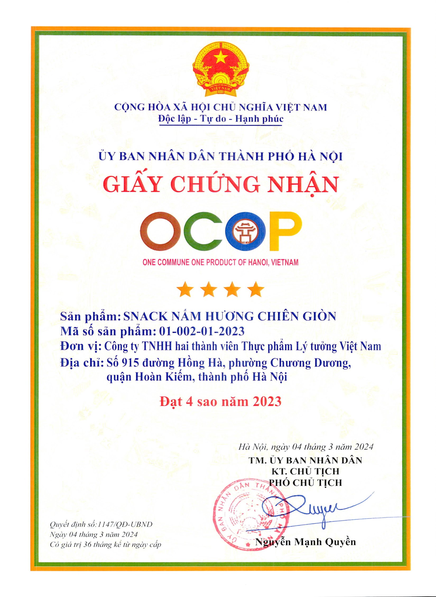 Snack Nấm Hương Chiên Giòn 30g - Ảnh 5