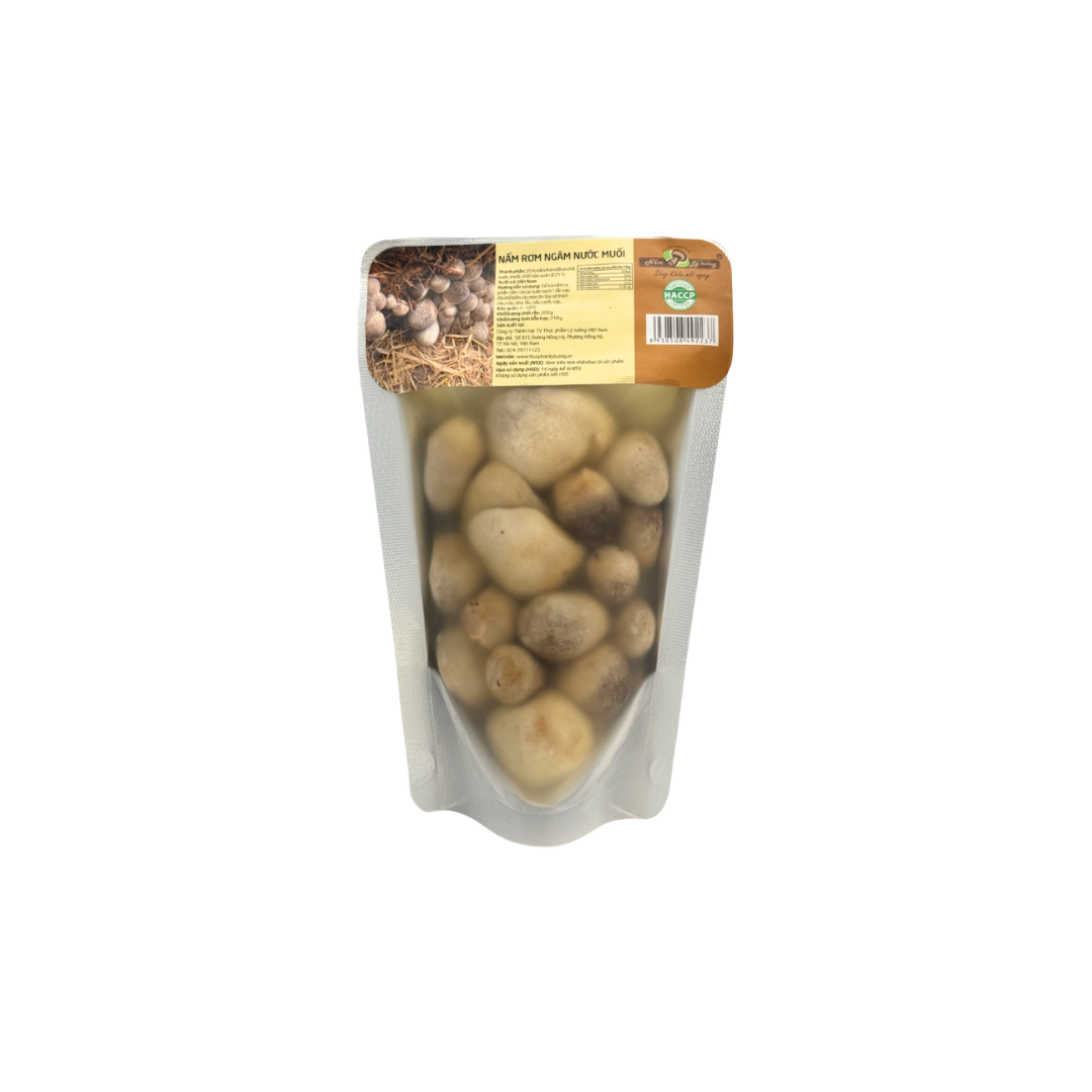 Nấm Rơm Ngâm Nước Muối 200g
