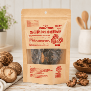 Alternative view of Snack Nấm Đông Cô Chiên Giòn 50g