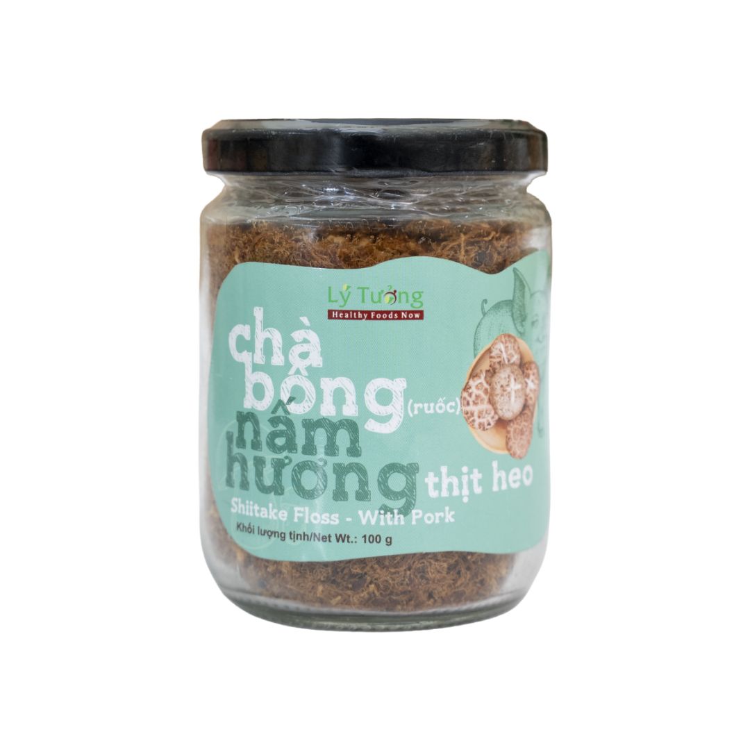 Chà Bông (Ruốc) Nấm Hương Thịt Heo Lý Tưởng 100g