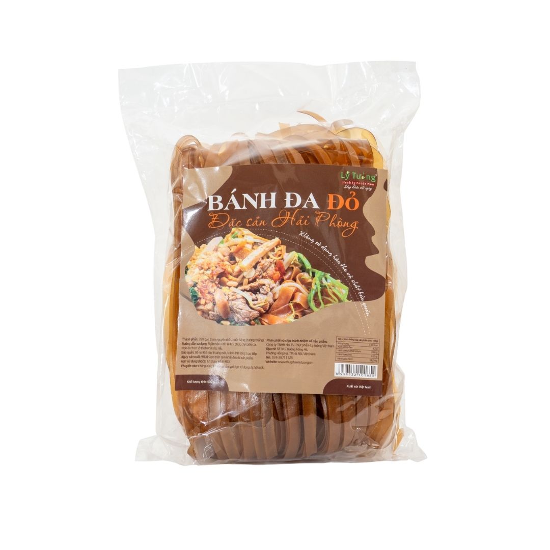 Bánh Đa Đỏ Hải Phòng 500g