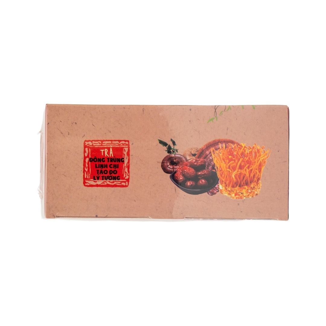 Trà Đông Trùng Linh Chi Táo Đỏ Lý Tưởng 55g - Ảnh 4