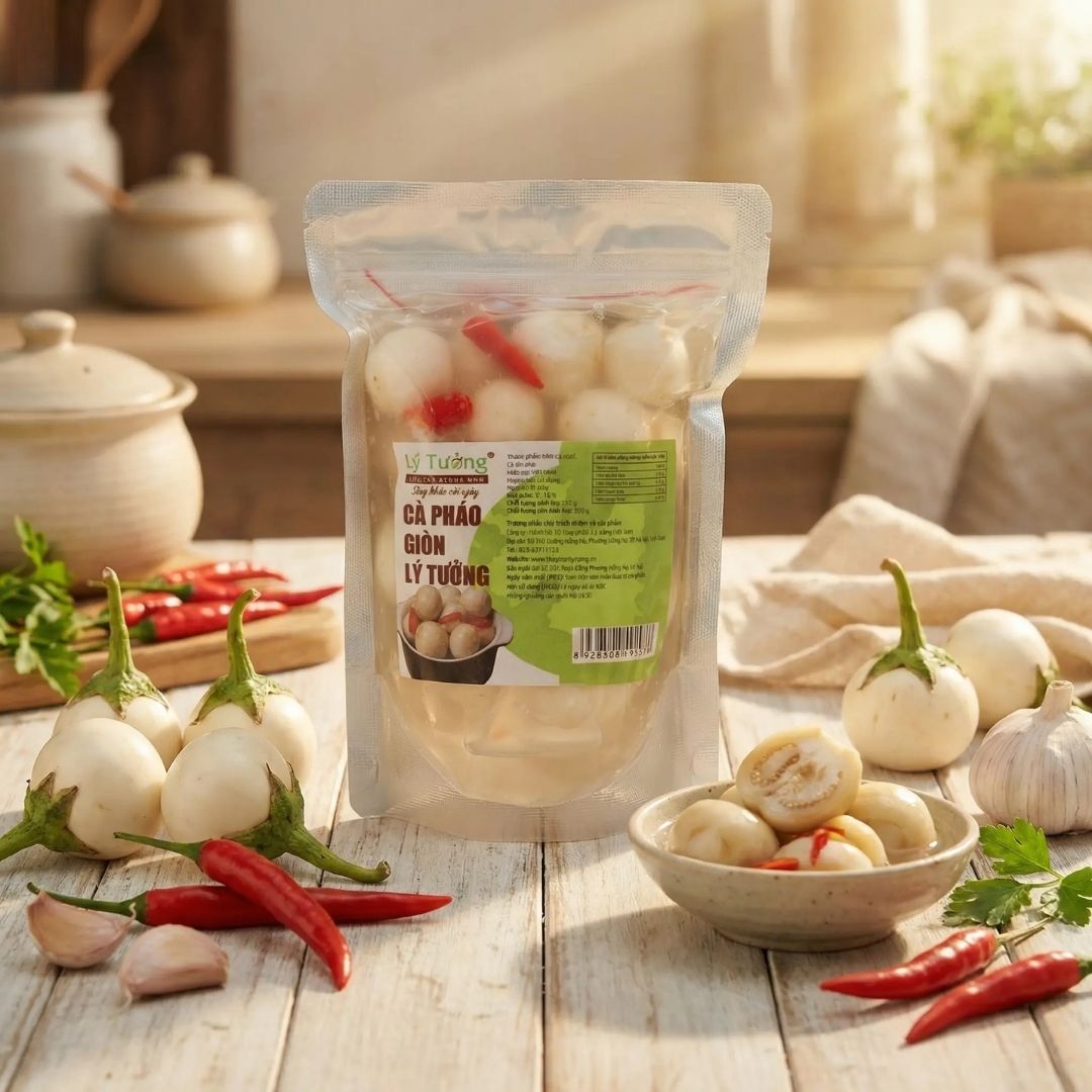 Cà Pháo Giòn Lý Tưởng 200g - Ảnh 3