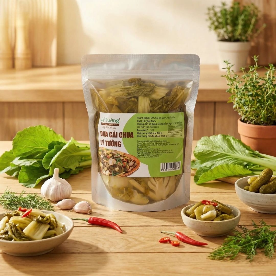 Dưa Cải Chua Lý Tưởng 450g - Ảnh 3