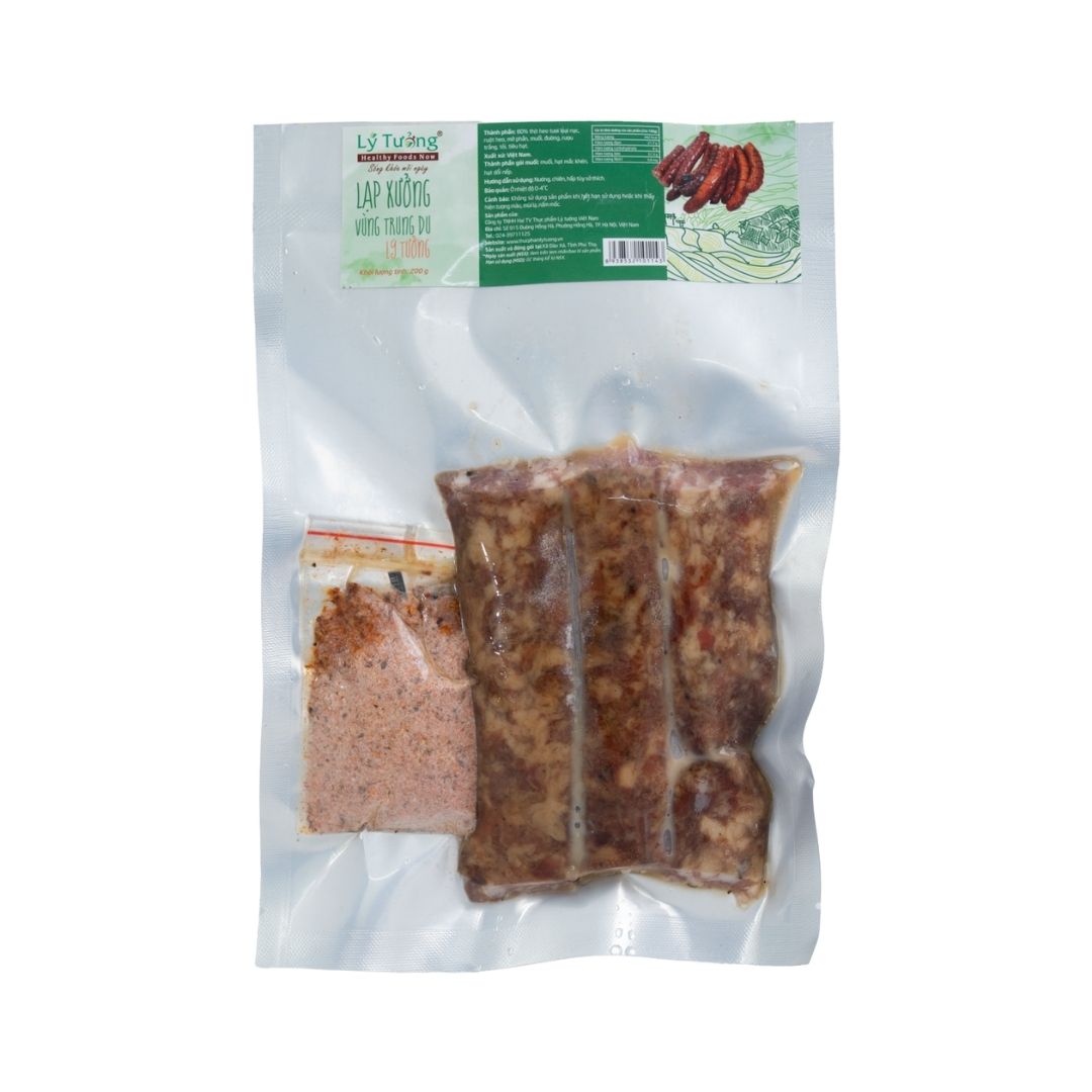 Lạp Xưởng Vùng Trung Du Lý Tưởng 200g