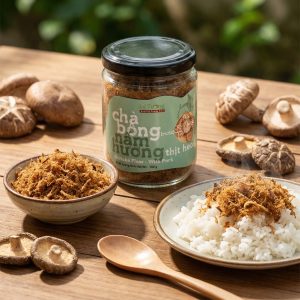 Chà Bông (Ruốc) Nấm Hương Thịt Heo Lý Tưởng 100g - Ảnh 4
