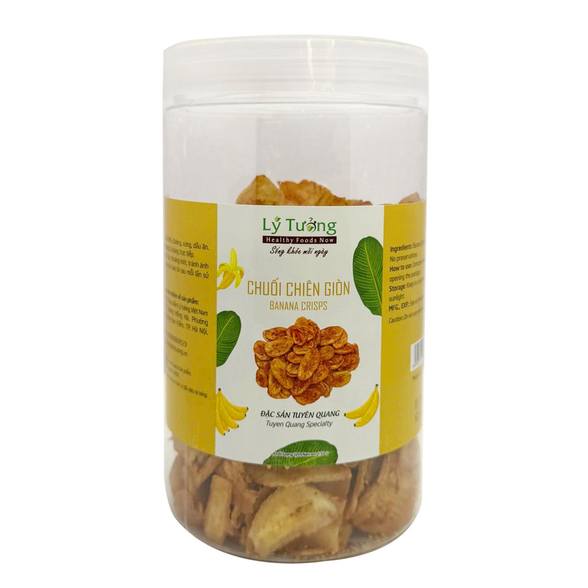 Chuối Chiên Giòn Lý Tưởng 150g