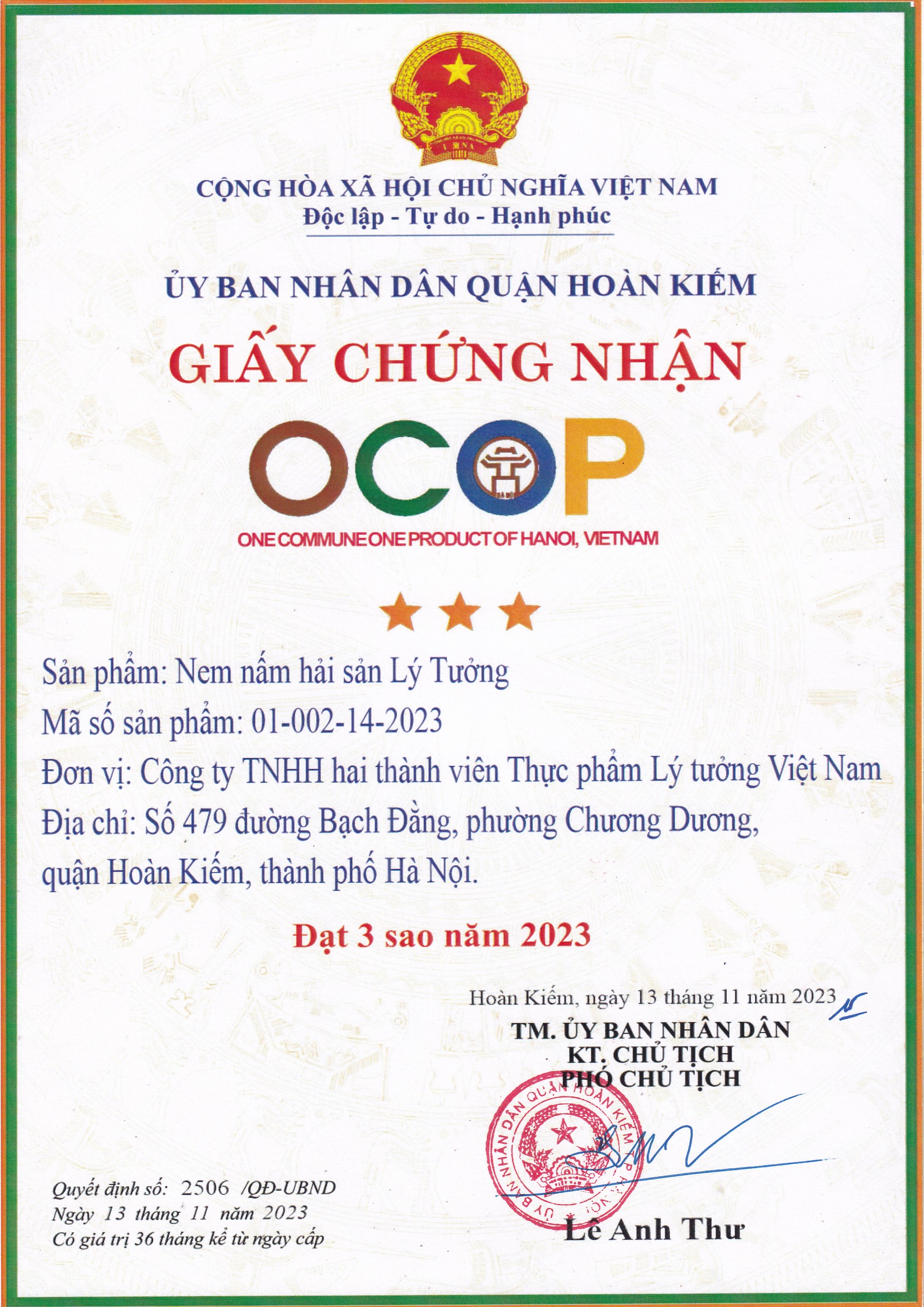 Nem Nấm Hải Sản Lý Tưởng, Hộp 200g - Ảnh 6
