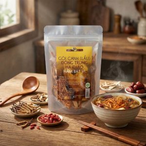Gói Canh (Lẩu) Đông Trùng Hạ Thảo Hầm Bát Vị 50g - Ảnh 3