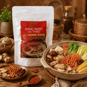 Alternative view of Gói Canh (Lẩu) Đông Trùng Hạ Thảo Kiểu Hong Kong 50g
