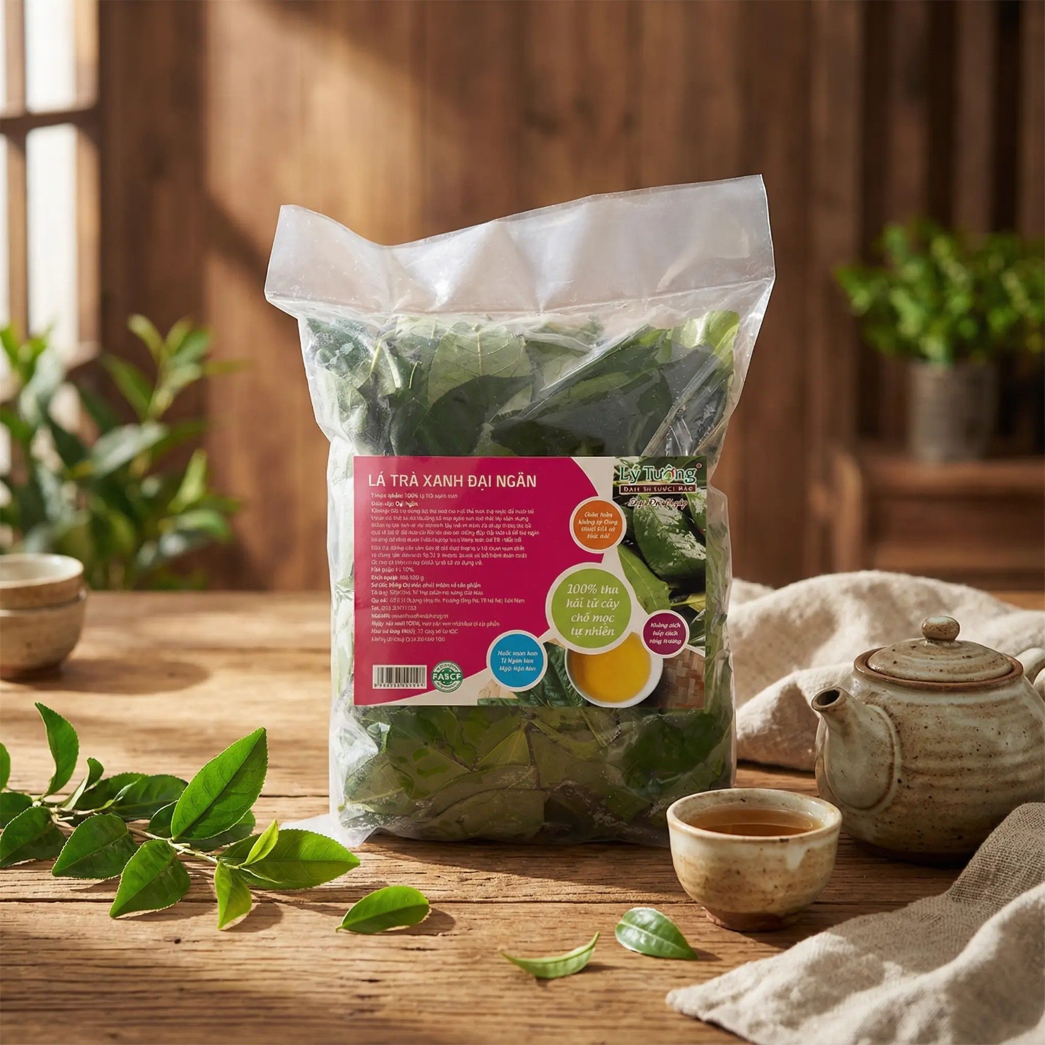 Lá Trà Xanh Đại Ngàn 300g - Ảnh 3