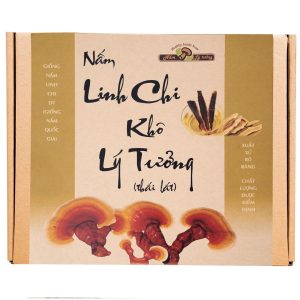 Alternative view of Nấm Linh Chi Khô Thái Lát Lý Tưởng, Hộp 200g
