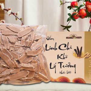 Nấm Linh Chi Khô Thái Lát Lý Tưởng, Hộp 200g - Ảnh 4