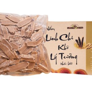 Nấm Linh Chi Khô Thái Lát Lý Tưởng, Hộp 200g