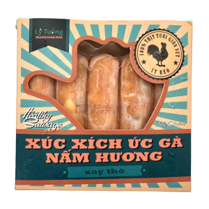 Xúc Xích Ức Gà Nấm Hương Lý Tưởng 250g