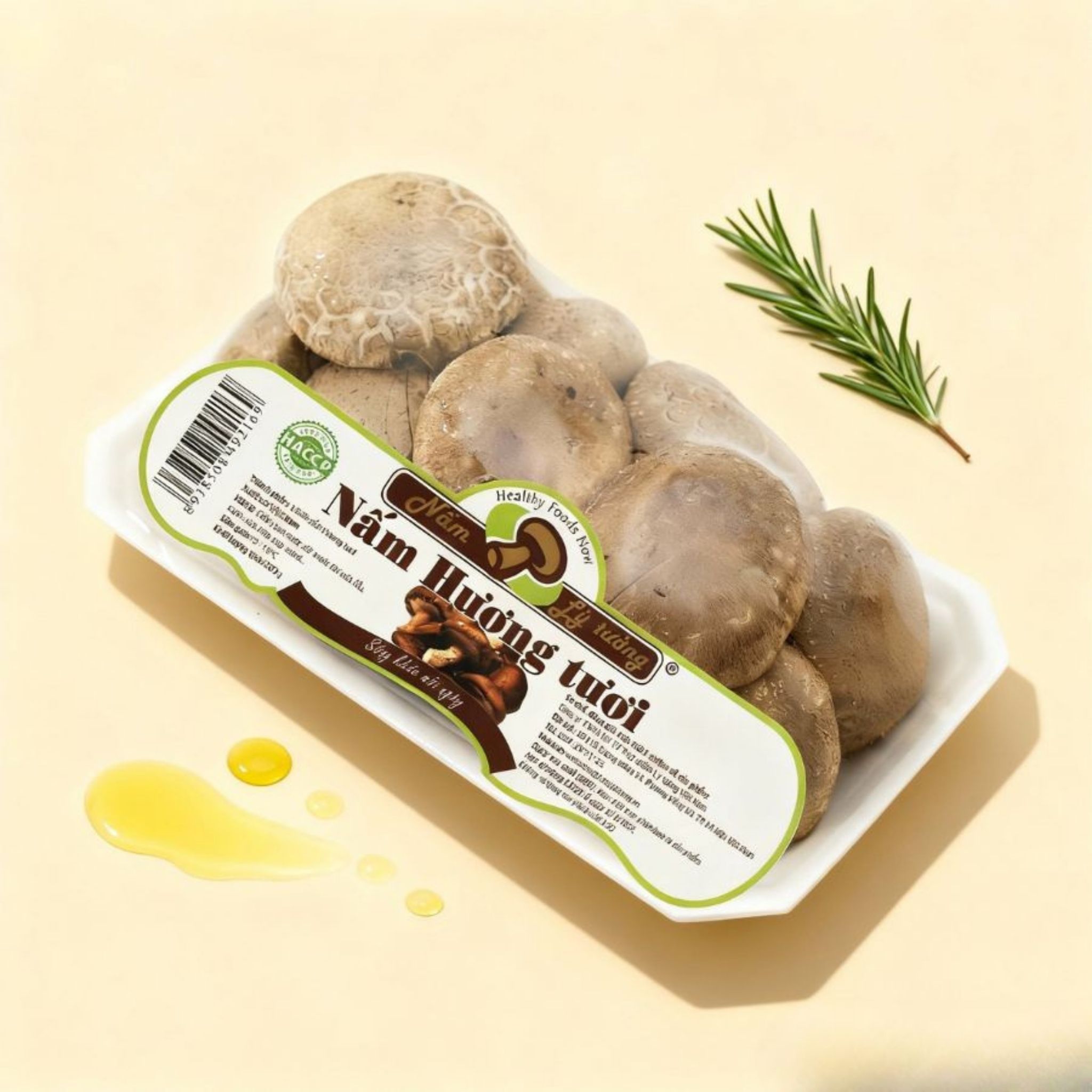 Nấm Hương Tươi 200g - Ảnh 3