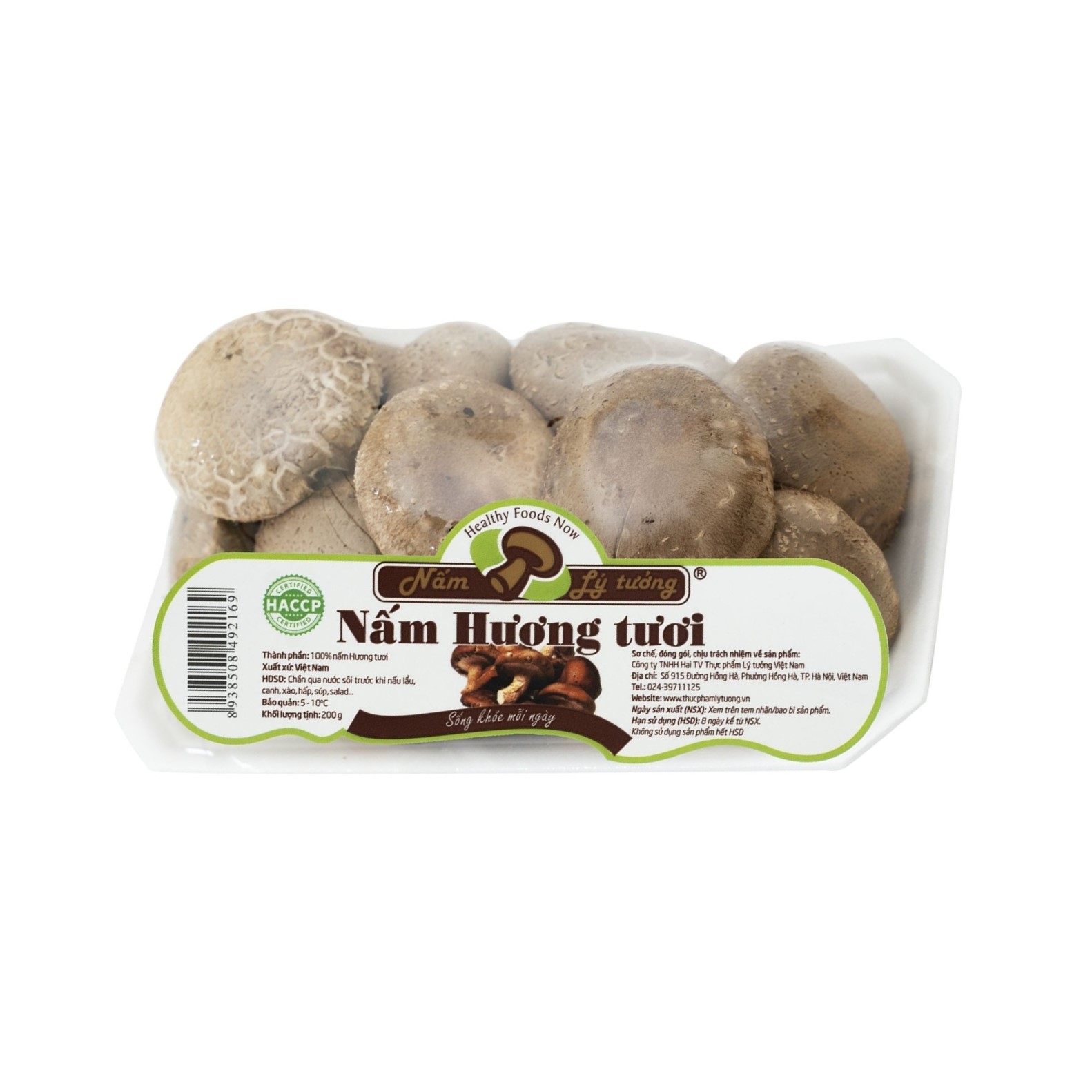 Nấm Hương Tươi 200g