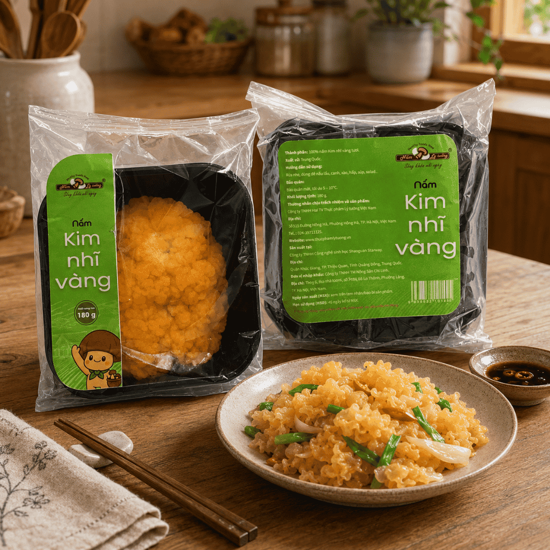 Nấm Kim Nhĩ Vàng 180g - Ảnh 2