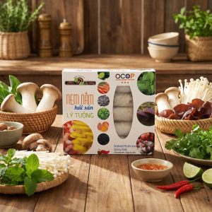 Nem Nấm Hải Sản Lý Tưởng, Hộp 200g - Ảnh 3
