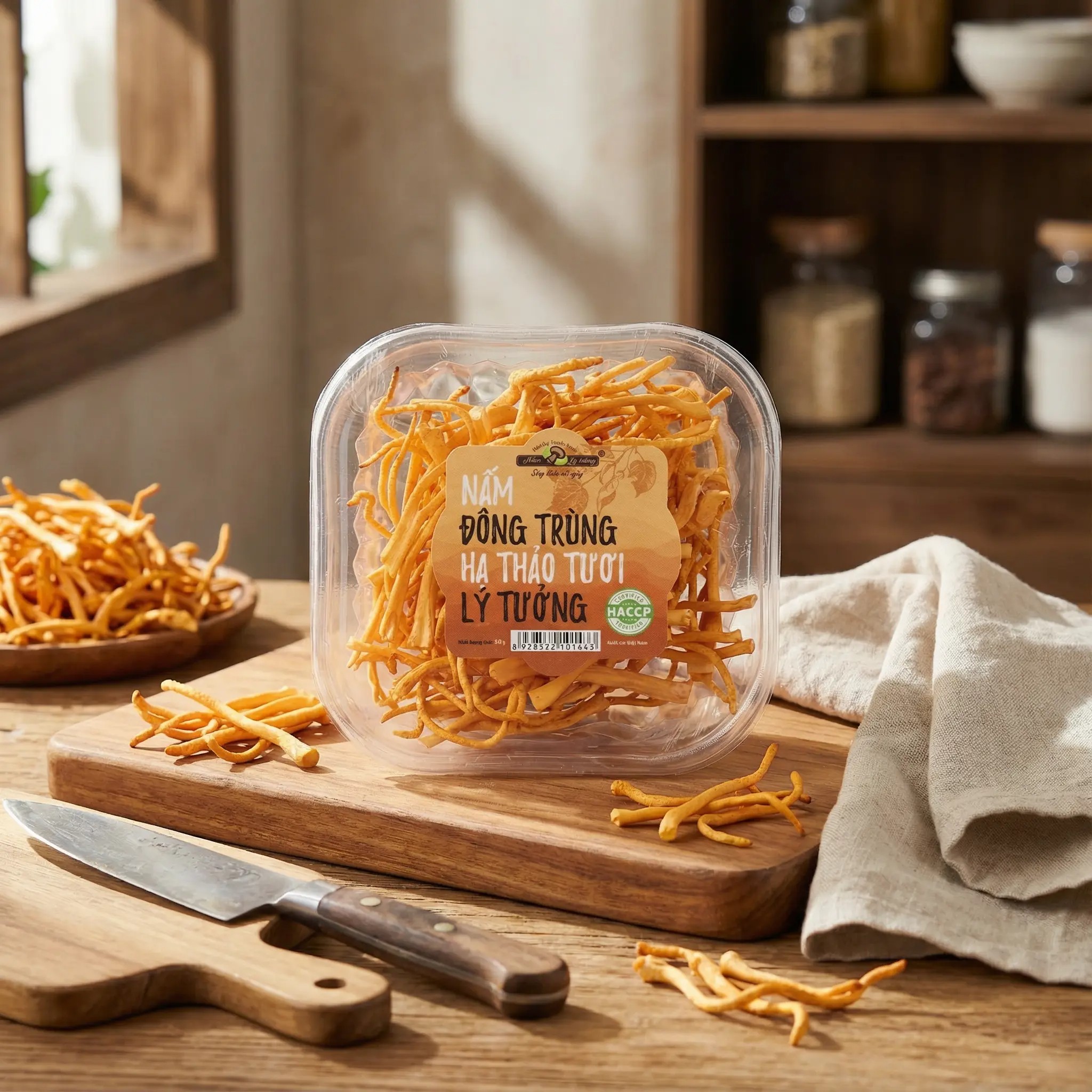 Nấm Đông Trùng Hạ Thảo Tươi Lý Tưởng 50g - Ảnh 3