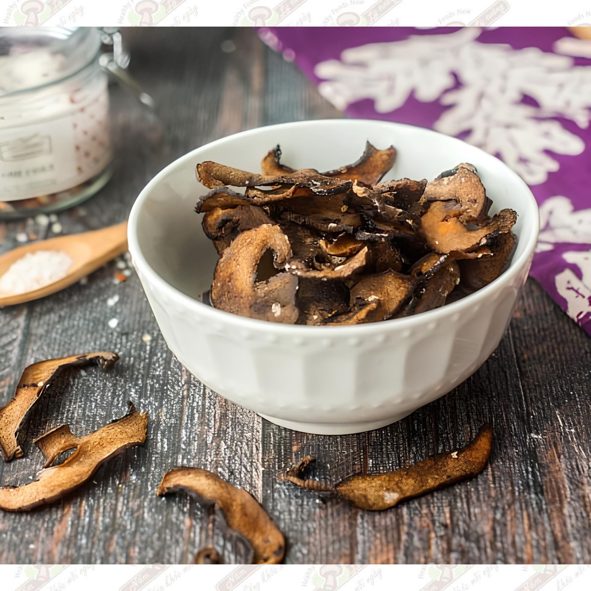 Snack Nấm Lá Chanh Chiên Giòn 50g - Ảnh 4