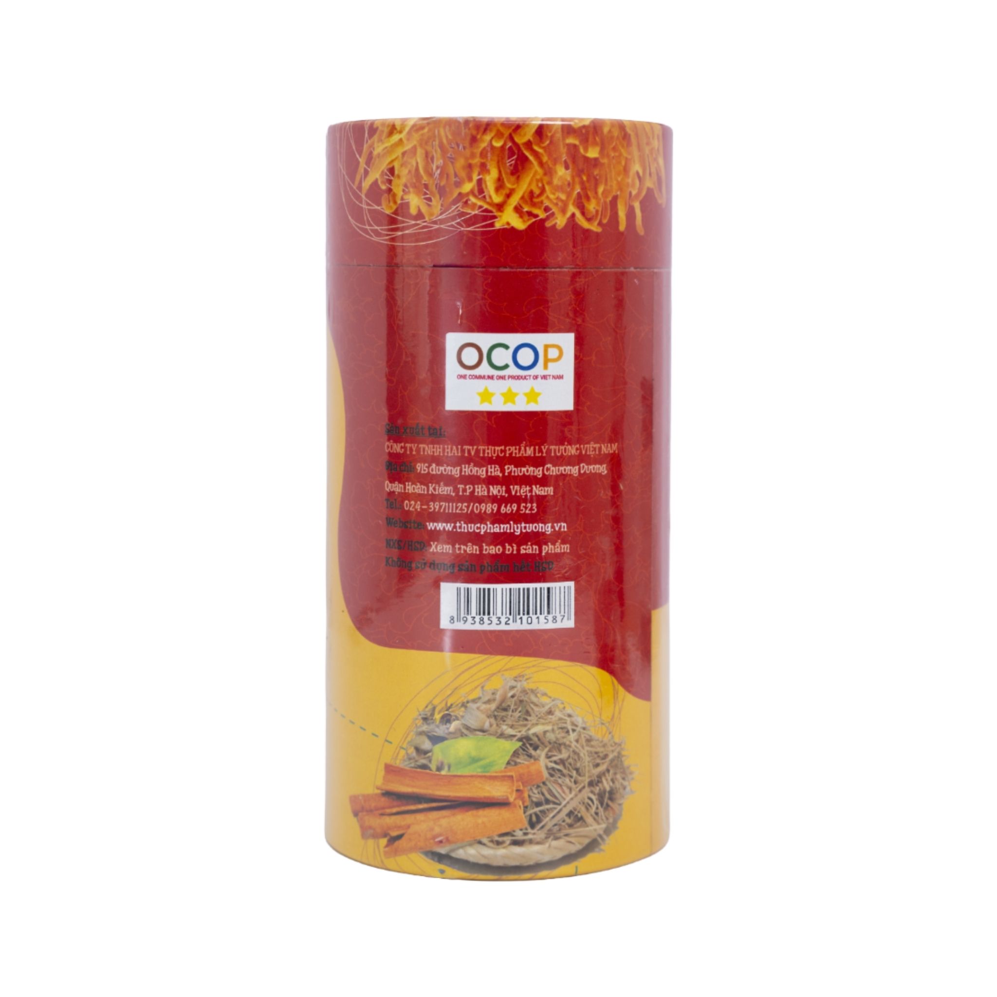 Trà Đông Trùng Cam Quế Sả Lý Tưởng 110g (Lọ Cứng) - Ảnh 2