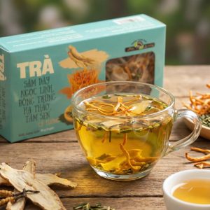 Trà Sâm Dây Ngọc Linh, Đông Trùng Hạ Thảo, Tâm Sen Lý Tưởng 55g - Ảnh 7