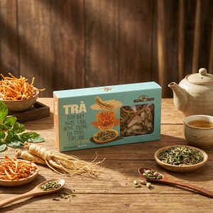 Trà Sâm Dây Ngọc Linh, Đông Trùng Hạ Thảo, Tâm Sen Lý Tưởng 55g - Ảnh 6