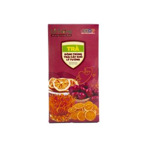 Trà Đông Trùng Trái Cây Khô Lý Tưởng 120g - Ảnh 3