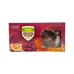 Trà Đông Trùng Trái Cây Khô Lý Tưởng 120g