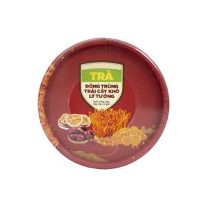 Trà Đông Trùng Trái Cây Khô Lý Tưởng 120g (Lọ Cứng) - Ảnh 4
