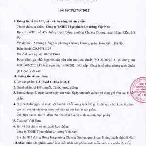 Cà Dầm Chua Ngọt Lý Tưởng 200g - Ảnh 6
