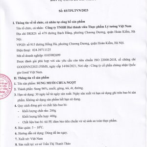 Sung Muối Chua Ngọt Lý Tưởng 200g - Ảnh 6
