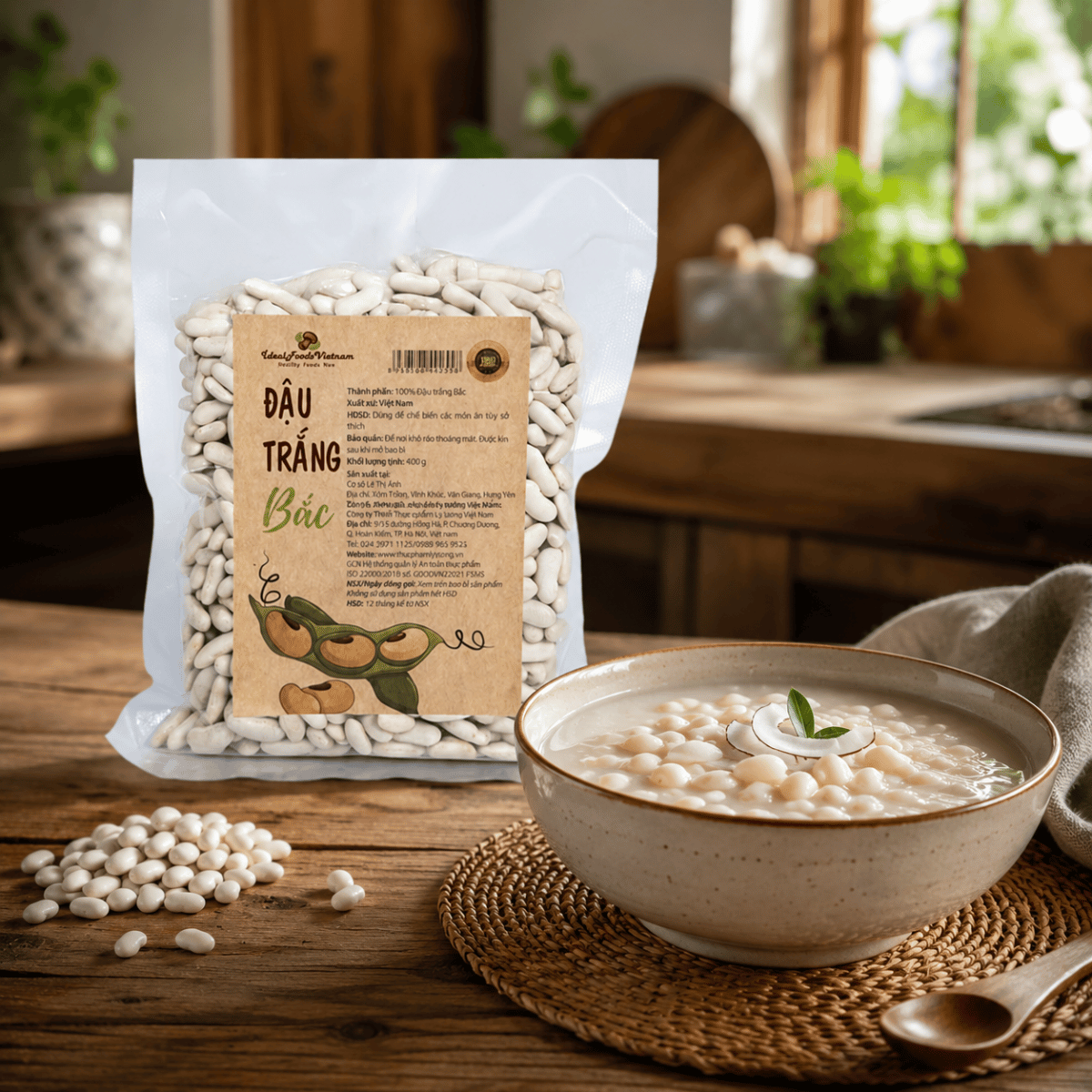 Đậu Trắng Bắc Lý Tưởng 400g - Ảnh 3